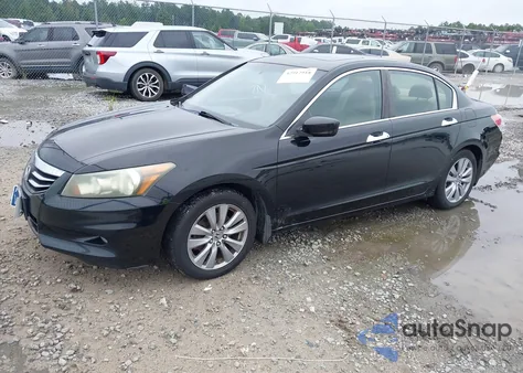 2011 Honda Accord 3.5 Ex-L из США, поврежденный, VIN 1HGCP3F84BA021214